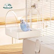 [In Stock] Bird Bathing Box, Bird Bathtub, Parrot, Breathable Bowl, Cage Accessories, Bird