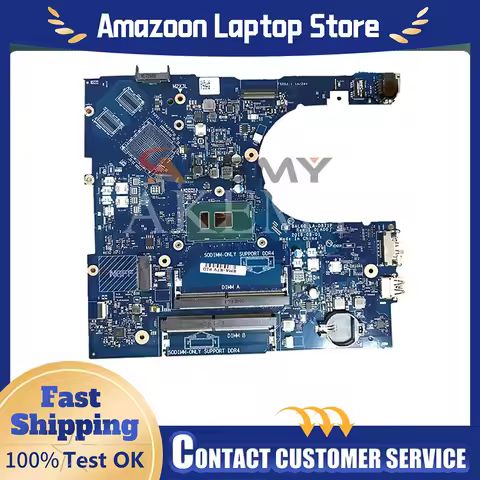 For Dell Inspiron 5566 Laptop Motherboard LA-D871P BAL60 CN-0J922J J922J CN-02PX9P i3 i5 i7-7th Gen 