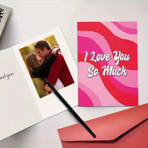 Custom envelopes greeting card, Valentine's Day letter card customization, friend blessing cards,Mai