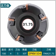 ใบมีดกัดดอกกัดสองหัวความแม่นยำสูง 45 องศา ระนาบบวกและลบ ไต้หวันซินยี่ฉาง เครื่องมือกัด CNC แบบมังกร