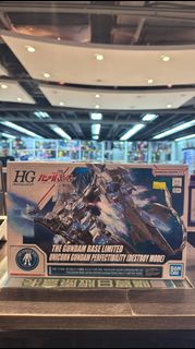 (黃埔聚寶坊B1b號舖門市現貨) hg Gundam Base Limited Unicorn Gundam Perfectibility (Destroy Mode) 完美獨角獸高達（毀滅模式）