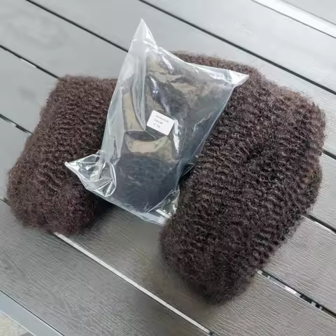 10-18 Inch Bulk Hair for Braiding 30/50g Afro Kinky Curly Remy Human Hair Extensions No Wefts for Mi