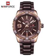 NAVIFORCE NAVIFORCE 9117 Steel Band Men's Watch Date Week Men's Watch Waterproof Quartz Watch