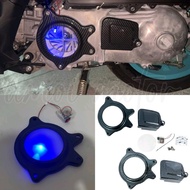 NVX155 V2 NMAX V2 CVT COVER TRANSPARENT WITH LED CVT ENGINE COVER SET NVX V2 NMAX V2