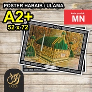 Poster Habaib Ulama Makam Nabi Dll Ukuran 50x70