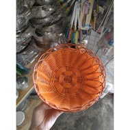 Imitation rattan plastic basket