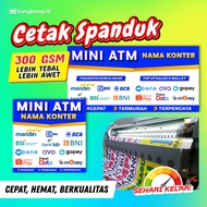 MINI ATM BANNER PRINTING || BANNER PRINTING || FLEXY 300 GSM THICK || COUNTER BANNER