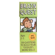 Brain Quest English Activity Books For Kids BQ สำหรับวัย 2 - 6 ปี สื่อการสอนที่รวมคำถามและเกมมากมาย