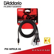 Planet Waves PW-MPXLR-06 Stereo Audio Cable [Golden Sound Musical Instruments]
