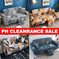 [Short In Size Cleanrance Sale] Elastic Sofa Cover for Regular &amp; L Shape 1/2/3/4-seater Seat Cover Set Anti-grab