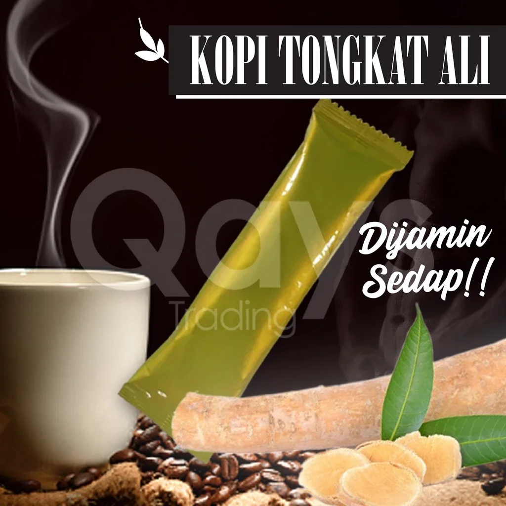 Kopi Lelaki kuat sedap tahan lama