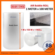 【Ready Stock】1m x 100m bubble wrap (air bubble wrap / bubble wraps / wrapping bubble / bubble roll /