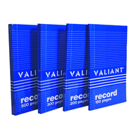 Valiant Record Book (500 pages,300 pages,200 pages,150 pages)
