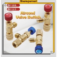 Sinarsupermart Aircond Air conditioner Gas Valve Connector Switch R410 R22 Side Bottom