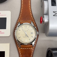 懷舊咖啡色底托款皮革錶帶 適用所有 20mm 19mm 表款包括 Rolex