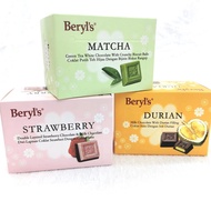 BERYL'S STRAWBERRY/DURIAN MILK CHOCOLATE & STRAWBERRY/DURIAN FILLING (60g) DURIAN/STRAWBERRY FILLING