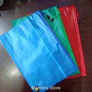 map plastik zipper bag seleting file kantong dokumen kas B4 kertas