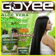 ◿ ✈ ▤ Goyee hair care shampoo and conditioner with glutamansi soap