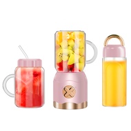 YOTEX เครื่องปั่นน้ำผลไม้ เครื่องปั่นน้ำผลไม้พกพา ชาร์จUSB ดีไซน์กะทัดรัด มัลติฟังก์ชั่น ไร้สายปั่นน