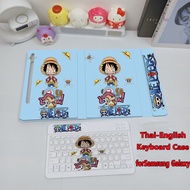 ไทย-อังกฤษ ** มีรางใส่ปากกา ** Keyboard Case เคสคีย์บอร์ด เคส สำหรับsamsung Galaxy TabS10FE13.1นิ้ว
