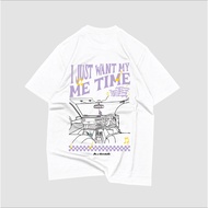 Funtee 250gsm Oversized T-shirt Me Time