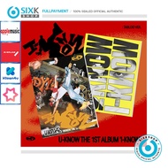 ( POB TABLOID Ver ) U-KNOW 1st Full Album [ I-KNOW ]