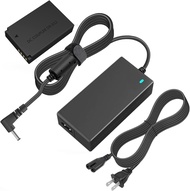 LP-E12 Dummy Battery DR-E12 DC Coupler ACK-E12 AC Power Adapter Kit for Canon EOS M50, EOS M50 Mark 