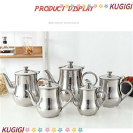 KUGIGI Metal Teapot Restaurant Cafe Practical Kitchen Tool