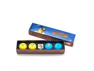 VOLVIK VIVID MARVEL WOLERINE GOLF BALL GIFT SET (4PCS)