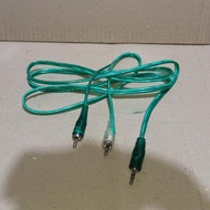 2 To 1 color RCA cable Audio To 2 RCA cable 2in1 Jack Cable