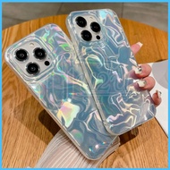 Watery Ripple Gradient Hologram Case For iphone 17 7 8 7 Plus 8 Plus iphone X Xs Xr Xs Max iphone 11