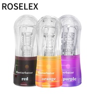 ROSELEX 透明飞机杯男用自慰器充气实体娃娃成人用品阴茎锻炼器Transparent airplane cup male masturbation device