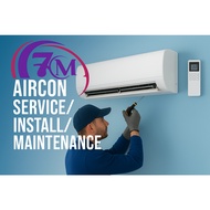 7M Aircon Servicing Wall Mounted Professional Aircon  General Service