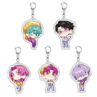 Interlayer Demon Hunter Witch Group kpop Demon Hunter Theme Acrylic Keychain Merchandise