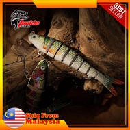 TACKLE GARAGE Gewang Belanak Sebarau 13cm 27g Body Patah 8 Segment Siakap Killer MALAYSIA ready stoc