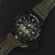 Casio G-Shock GA-710TU-1A3 Two-Tone Olive Green Analog Digital Men's Sport Watch