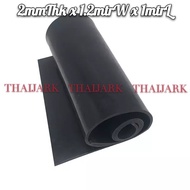 Neoprene Sheet, Size: 2mm x 1.2mtrW x 1mtrrL, Smooth Surface Rubber Sheeting, Chloroprene Rubber (CR