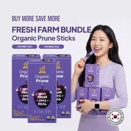 Organic Prune Juice Sticks | Squeezed Prune Juice for Digestive Wellness, 20g x 14 Packets
