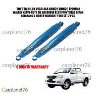 TOYOTA HILUX VIGO 4X4 KUN25 KUN26 (20MM) WALDEX HEAVY-DUTY OIL ABSORBER PLUS FRONT REAR DEPAN BELAKANG ONE SET 2 PCS