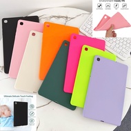 Liquid Silicone Soft Shockproof Case For Samsung Tab S6 lite / Tab A7 2020/ Tab A7 lite/ TabA8 10.5 Solid Color Case Cover