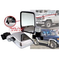 TOYOTA LAND CRUISER LANDCRUISER FJ70 FJ75 LJ70 LJ75 BJ70 BJ75 Chrome Manual Side Mirror Door Mirror 