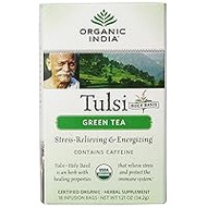 Organic India Organic Tulasi Tea Green, 18 ct