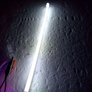 Lampu Alis 30cm & Demon 3 LED DRL Fleksibel Elastis untuk Motor 12V Paket Hemat Tanpa Tutup