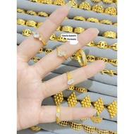 Coin gem ring91
