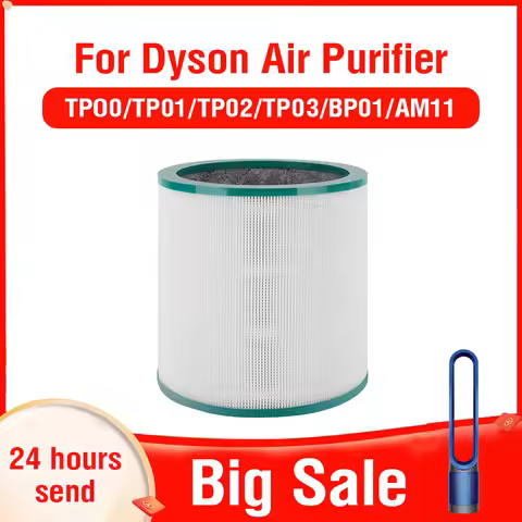 PM2.5 for Dyson Hepa Filter for Dyson Air Purifier TP00 TP01 TP02 TP03 BP01 AM11 Activated Carbon Fi