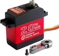 ZOSKAY servo 6V 20kg/0.09S High Speed Servo DS3218 PRO Waterproof High Torque Metal Gear Standard Di