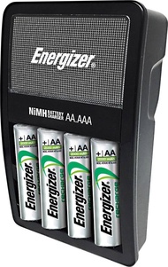 New Charger Energizer Maxi Aa / Aaa + 4 Baterai Aa 2000 Mah Energizer