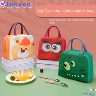 MASCARA1EC Insulated Lunch Box Bags, Lunch Box Accessories Non-woven Fabric Cartoon Lunch Bag,  Portable Thermal Bag Tote Food Small Cooler Bag