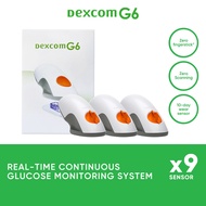 Dexcom G6 - 9x Sensors Bundle + FREE 1x Transmitter