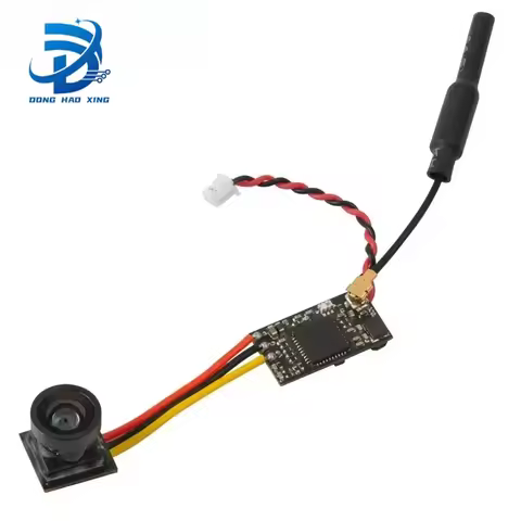 1pcs RC Micro Camera FPV AIO 5.8G 25MW 40CH 800TVL Transmitter L-S4+ FPV Camera With OSD Parts For R